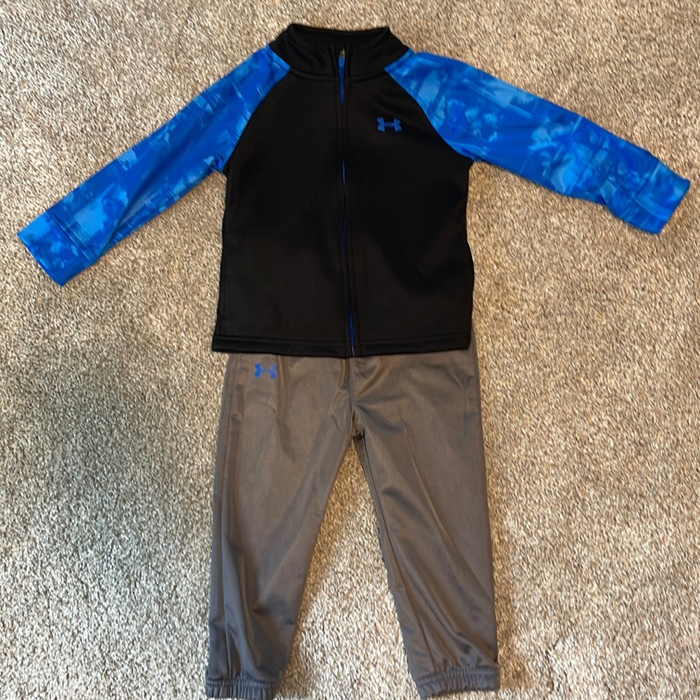 Toddler boy Under Armour track suit